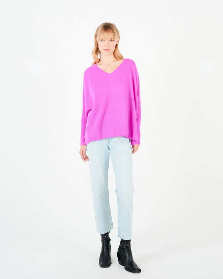 Camille Violet Jumper - Designer 