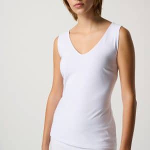Joseph Ribkoff Classic V-Neck Cami White
