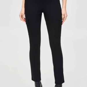 JOSEPH RIBKOFF Silky Knit Slim Fit Cargo Pants
