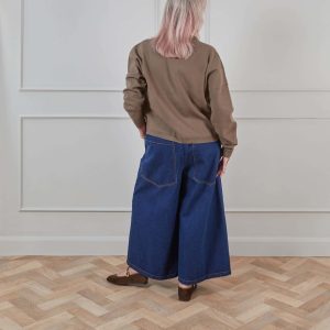 Chalk Margaret Cardigan Khaki