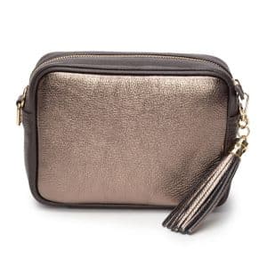 Elie Beaumont Blend Metallic Bronze Bag