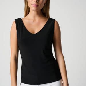Joseph Ribkoff Classic V-Neck Cami Black