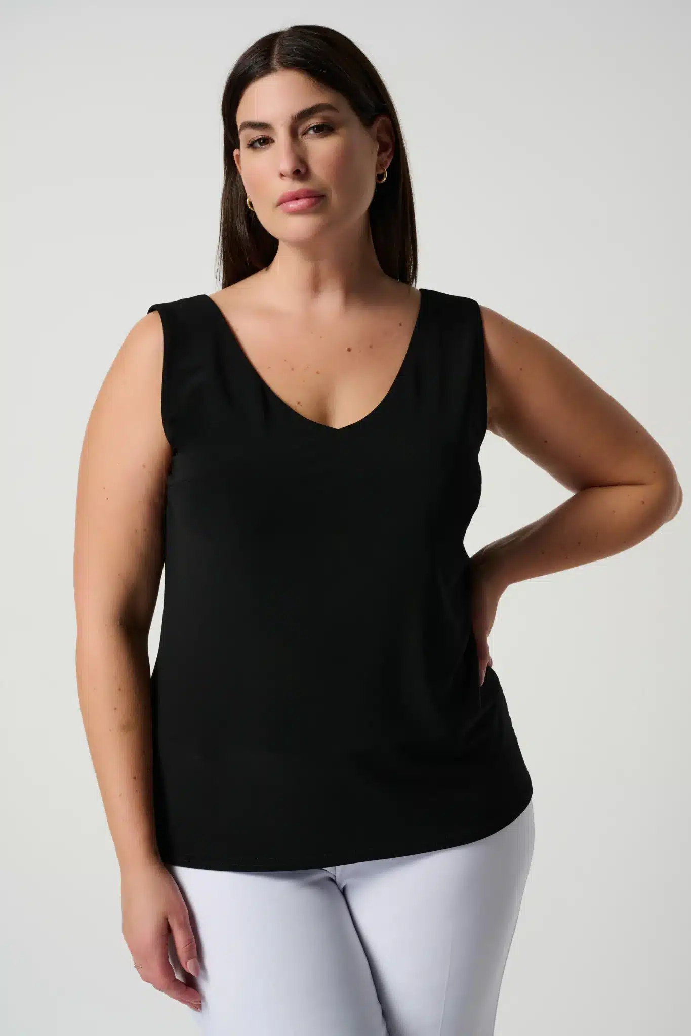 Joseph Ribkoff Classic V-Neck Cami Black