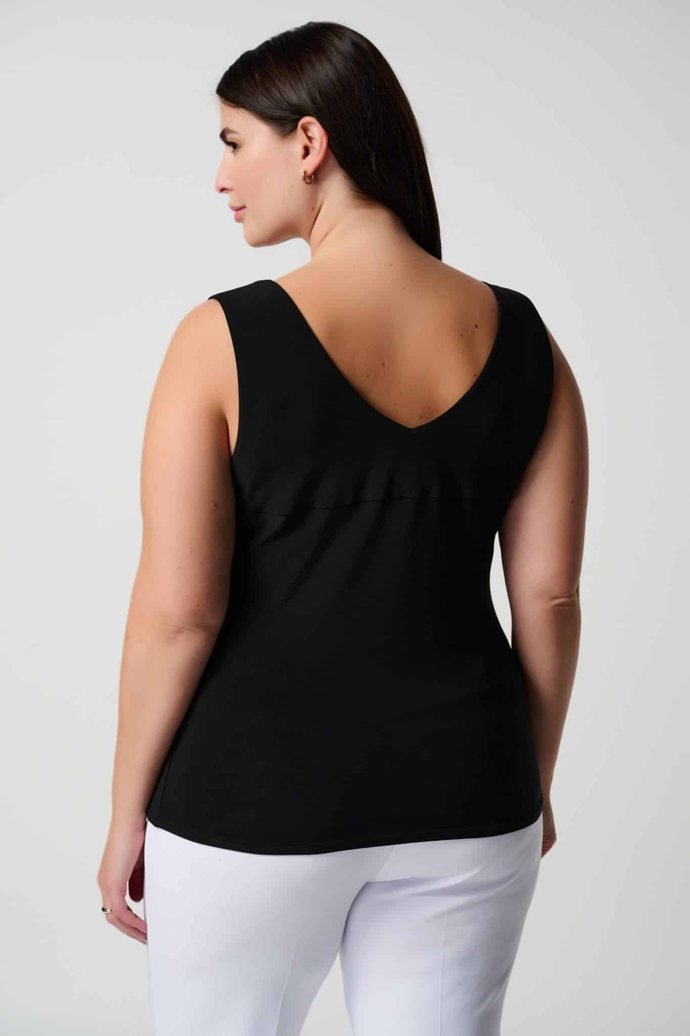 Joseph Ribkoff Classic V-Neck Cami Black