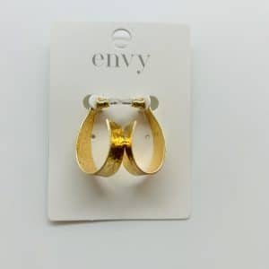 Envy Jewellery Gold Hoop Earrings
