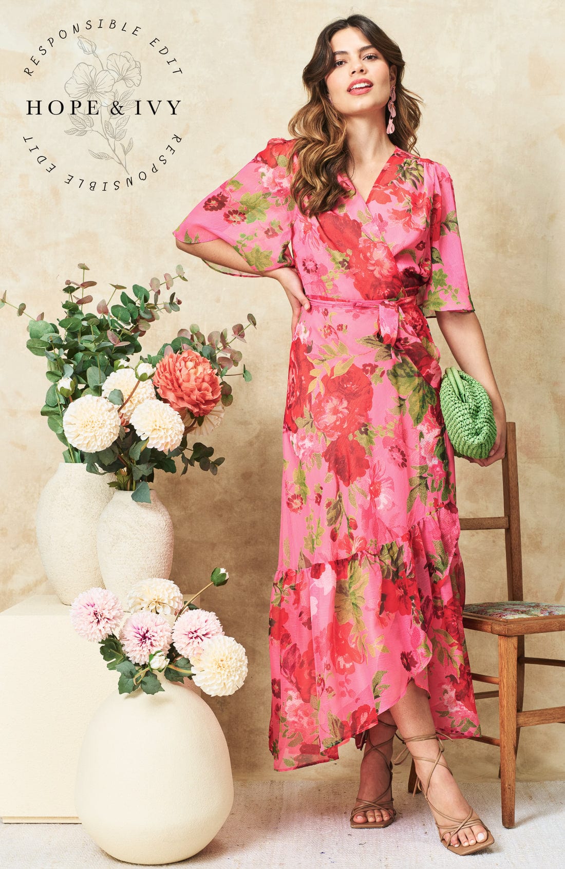 Hope and Ivy The Roxanne Dress