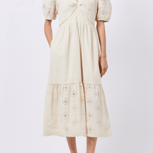 French Connection CAMBRIA COTTON MIDI DRESS