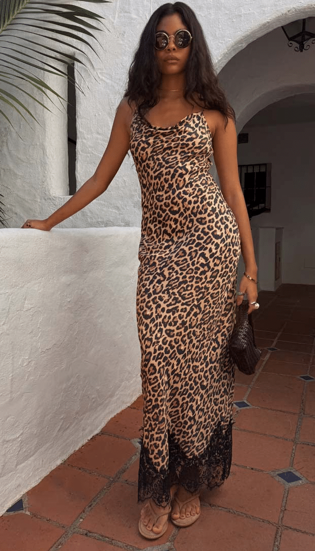 Never Fully Dressed Leopard Lace Patti Dress Never Fully Dressed Leopard Lace Patti Dress