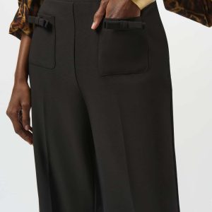 Joseph Ribkoff Lux Twill Flared Pull-On Pants