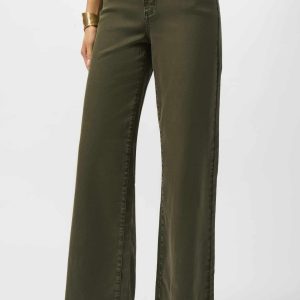 Joseph Ribkoff Goldie | Classic Wide-Leg Stretch Denim Jeans