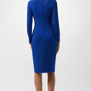 Joseph Ribkoff Moss Crepe Sheath Dress