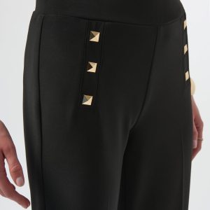 Joseph Ribkoff Silky Knit Straight Leg Pull-On Pants
