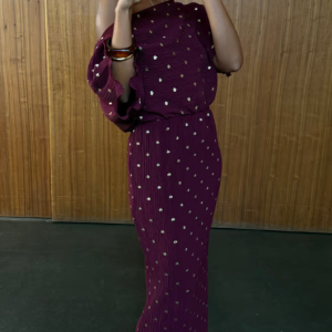 Never Fully Dressed Burgundy Tilly Dress
