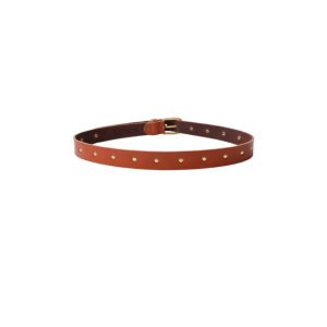 Black Colour CHILI belt - Cognac