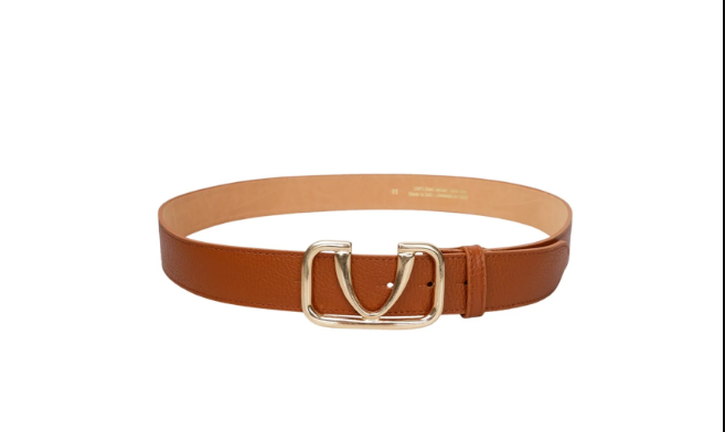 Black Colour UMA belt - Cognac