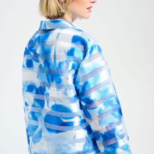 Joseph Ribkoff ORGANZA TRAPEZE JACKET