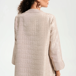 Joseph Ribkoff TRAPEZE JACKET in Sand