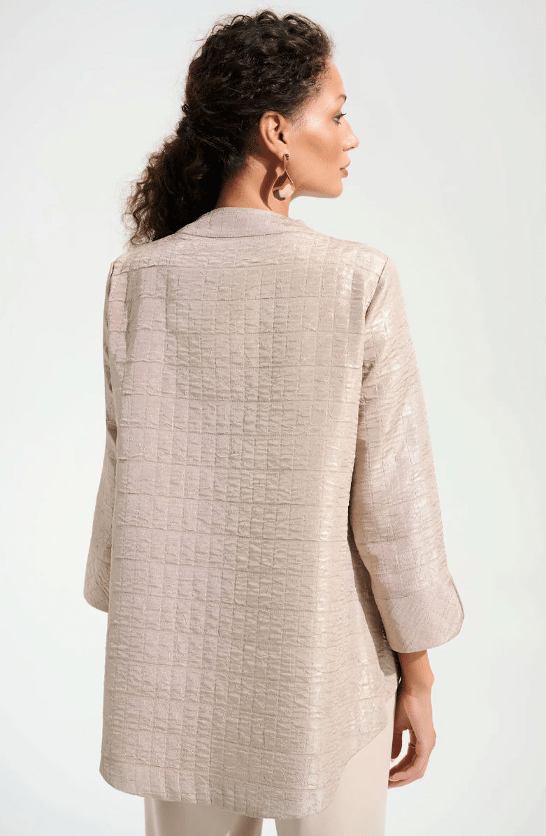 Joseph Ribkoff TRAPEZE JACKET in Sand