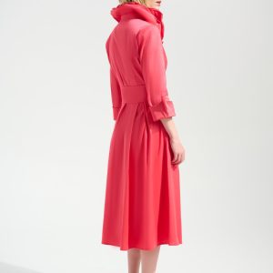 Joseph Ribkoff SIGNATURE TAFFETA FIT AND FLARE DRESS