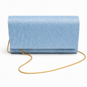 Failsworth Sinamay Clutch in Duck Egg