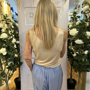ALISON SHERI TANK TOP SAND