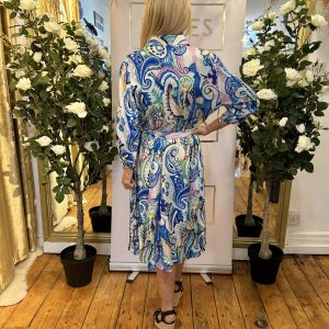 Alison Sheri DRESS MULTI PATTERN