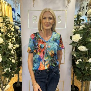 Alison Sheri TSHIRT MULTI PATTERN
