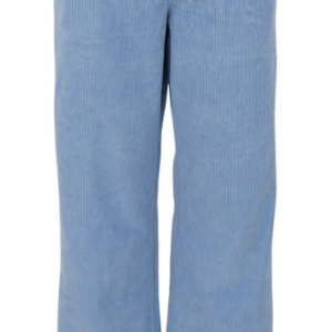 Black Colour CORA CORDUROY BOX PANT Dust Blue