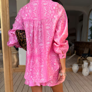 Never Fully Dressed PINK BANDANA MILEY SHIRT