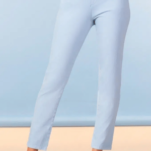Alison Sheri BLUE WOVEN PANT Blue