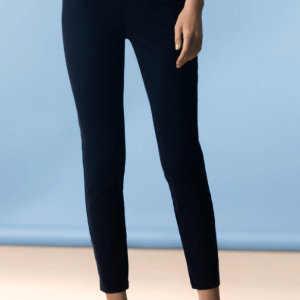 Alison Sheri NAVY WOVEN PANT
