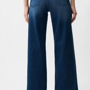Joseph Ribkoff Wide Leg Pull-On Jeans
