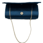 Failsworth Sinamay Clutch in Navy