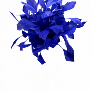 Boardmans “Atalee” Colbat Blue Feather Fascinator 