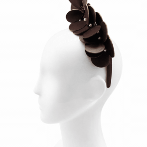 Boardmans Sabine Chocolate Fascinator Headband 