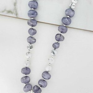 Envy Purple Starfish Necklace