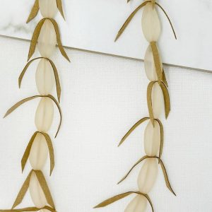 Envy Ivory Leaf Necklace
