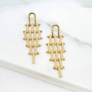 Envy Geometric Drop Earrings