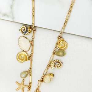 Envy Ocean Charm Necklace