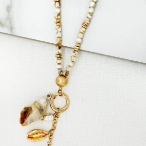 Envy Coastal Shell & Starfish Necklace