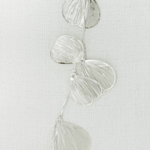 Envy Silver Leaf Drop Necklace