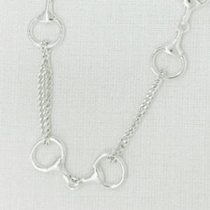 Envy Silver Ring Link Necklace
