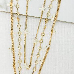 Envy Layered Starfish Necklace