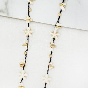 Envy Floral Beaded Necklace