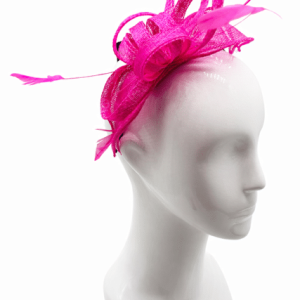 Failsworth Fascinator Headband In Calypso Pink