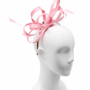 Failsworth Bow Fascinator In Peony