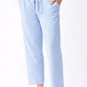 Suzy D Windy Wide Leg Cropped Joggers