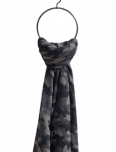 Lettuce Camouflage Print Scarf