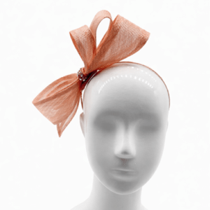 Failsworth Brianna Fascinator Headband – Elegant Blush Statement
