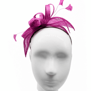 Failsworth Fuchsia Fascinator Headband